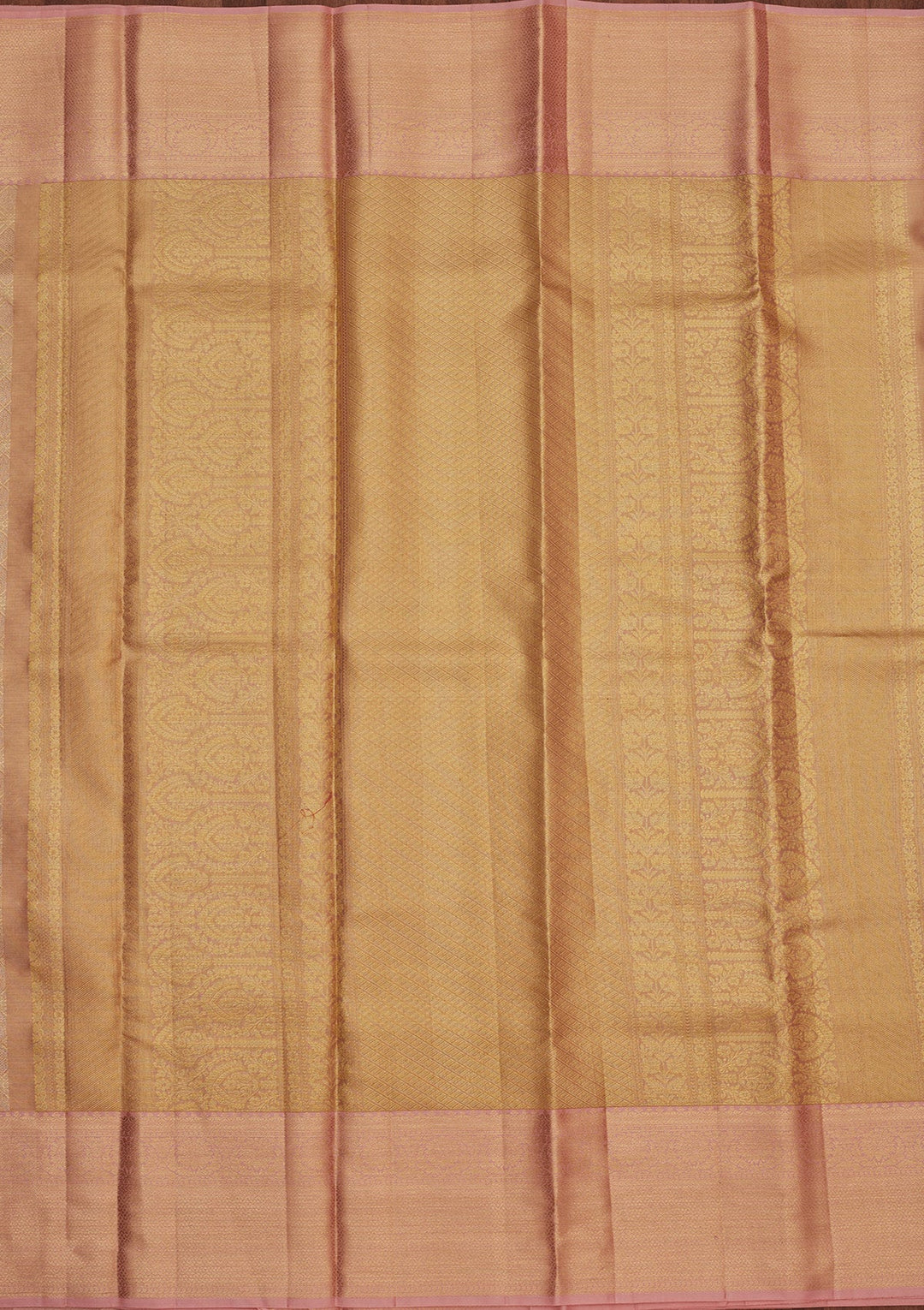 Lavender Zariwork Pure Silk Saree-Koskii