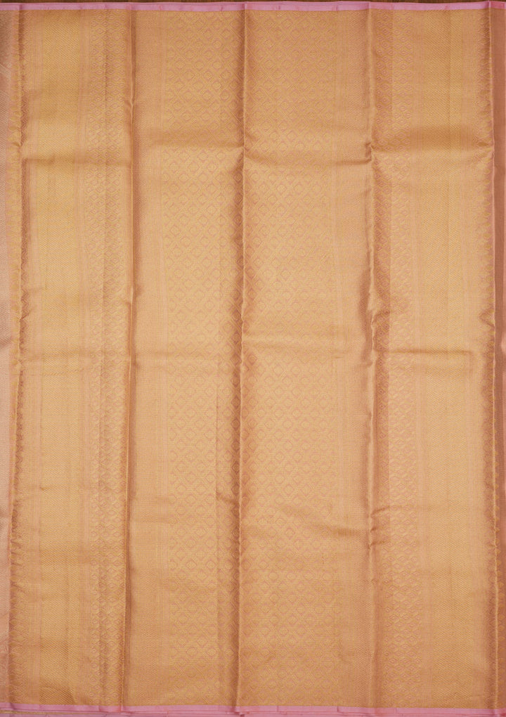 Lavender Zariwork Pure Silk Saree-Koskii