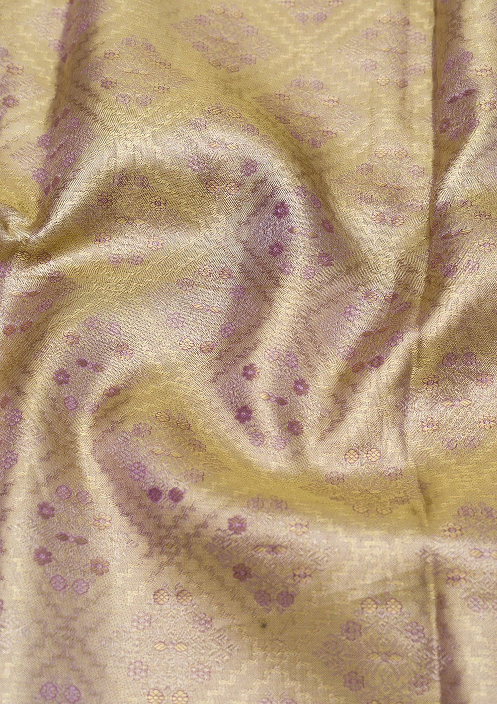 Lavender Zariwork Pure Silk Saree-Koskii