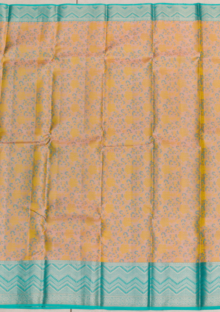 Lavender Zariwork Pure Silk Saree-Koskii