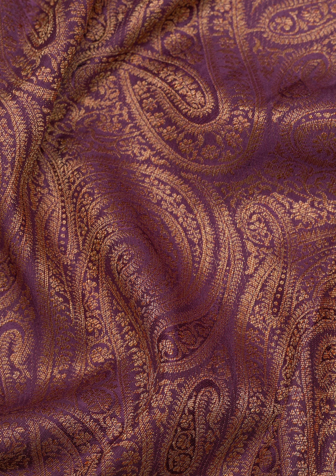 Lavender Zariwork Pure Silk Saree-Koskii