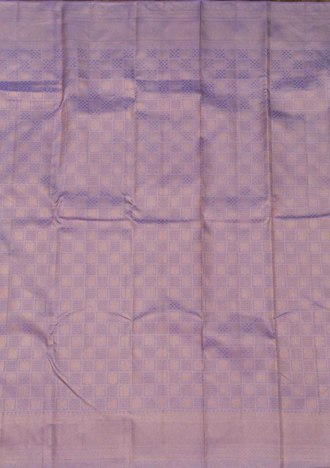 Lavender Zariwork Pure Silk Saree-Koskii
