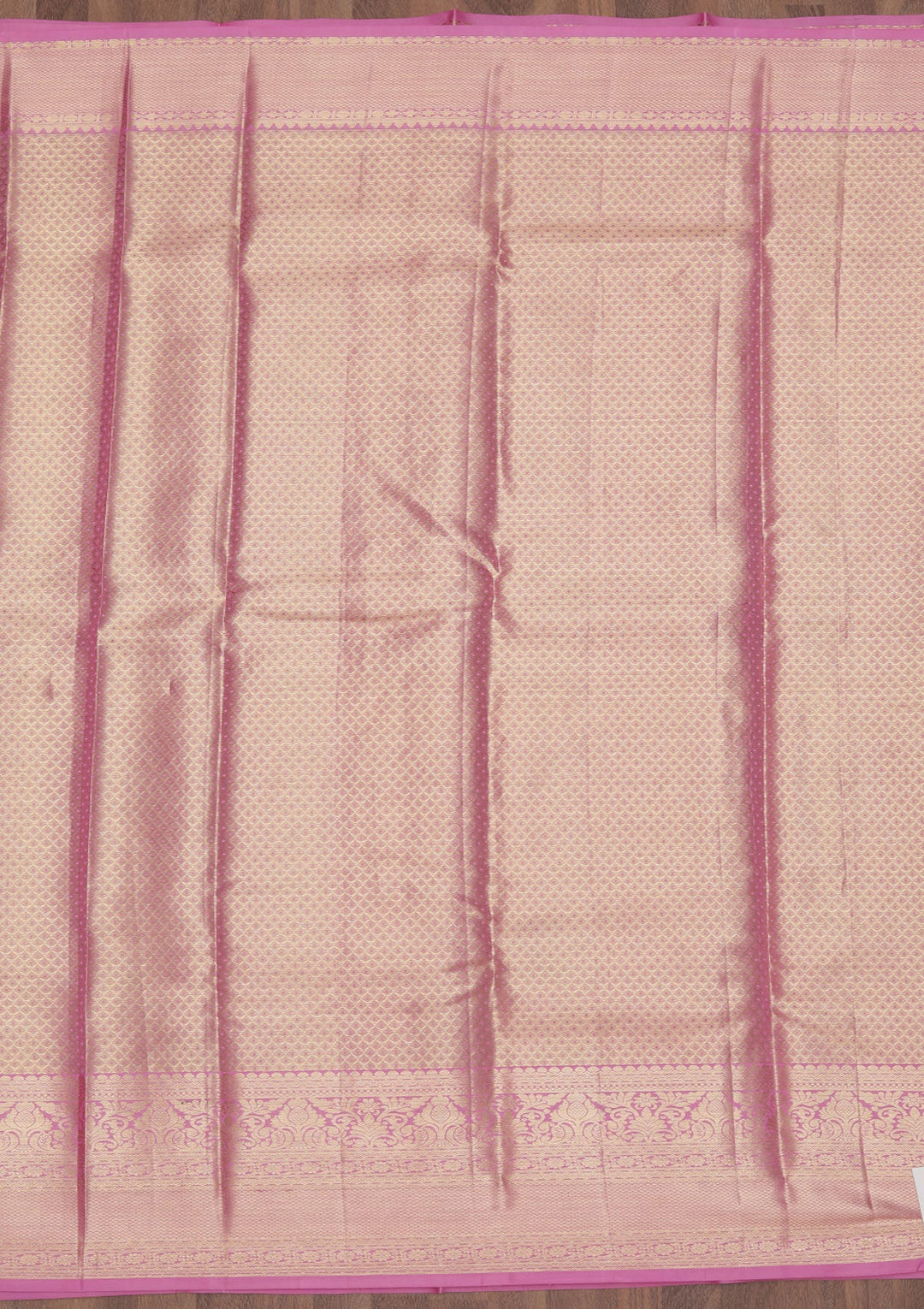 Lavender Zariwork Pure Silk Saree-Koskii