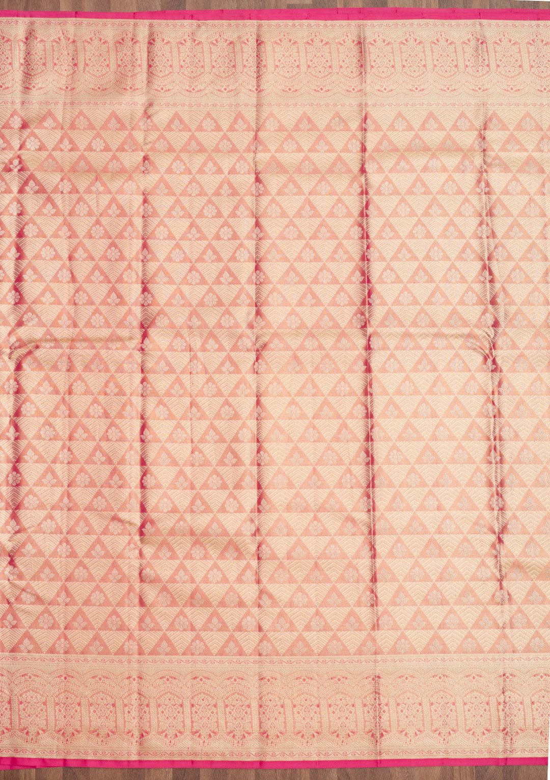 Lavender Zariwork Pure Silk Saree-Koskii