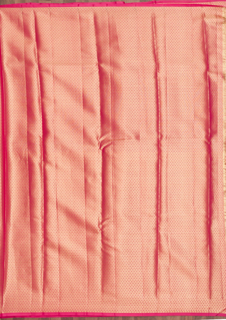 Lavender Zariwork Pure Silk Saree-Koskii