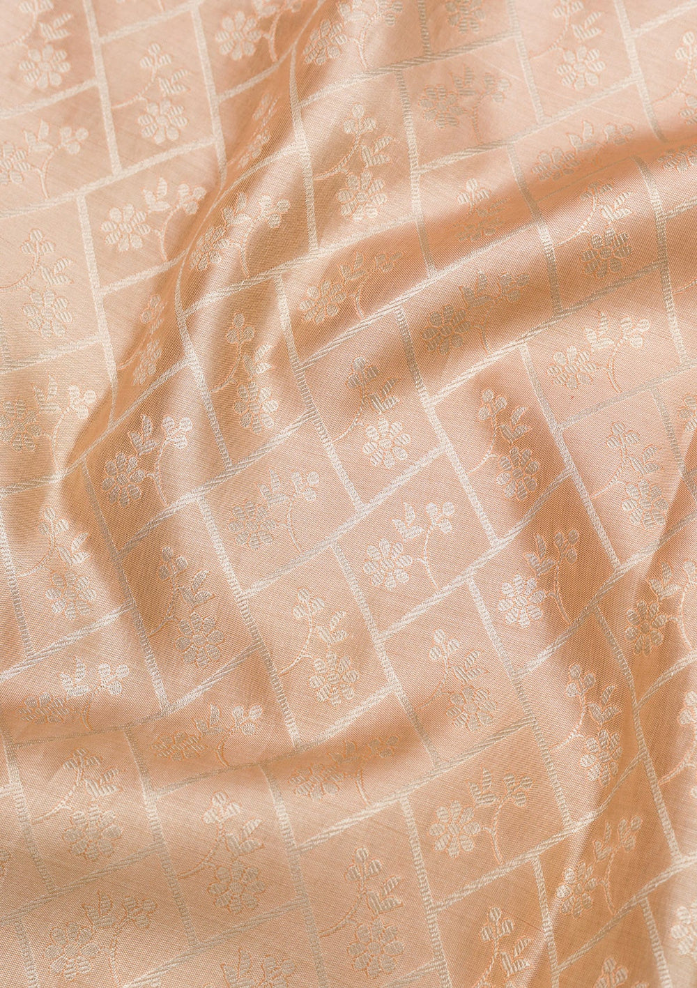 Lavender Zariwork Pure Silk Saree-Koskii