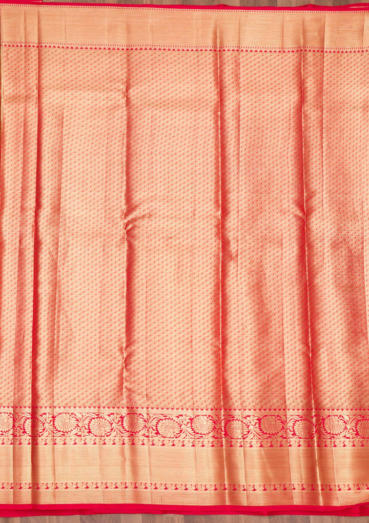 Lavender Zariwork Pure Silk Saree-Koskii