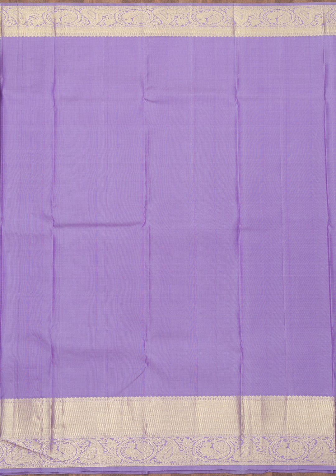 Lavender Zariwork Pure Silk Saree-Koskii