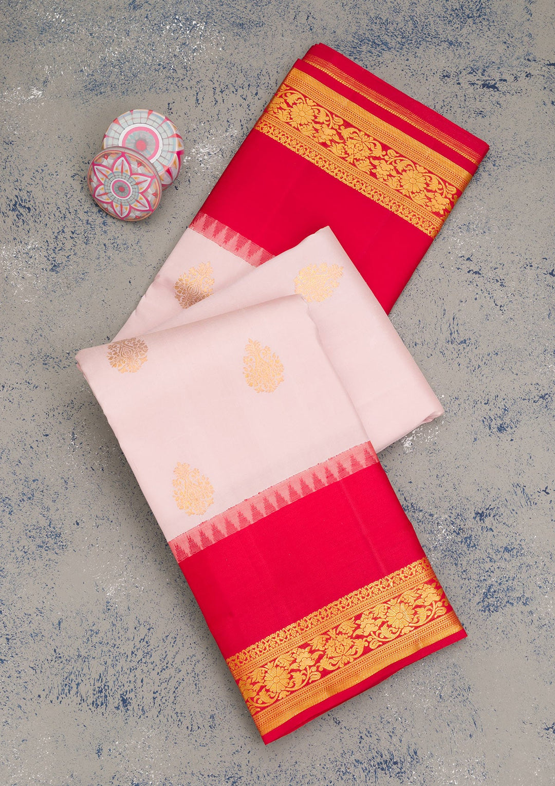 Lavender Zariwork Pure Silk Saree-Koskii