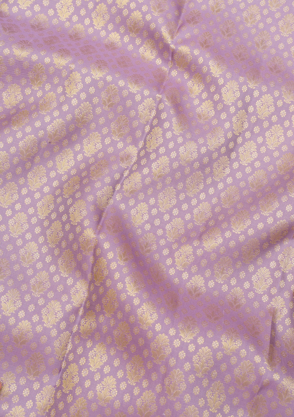 Lavender Zariwork Pure Silk Saree-Koskii