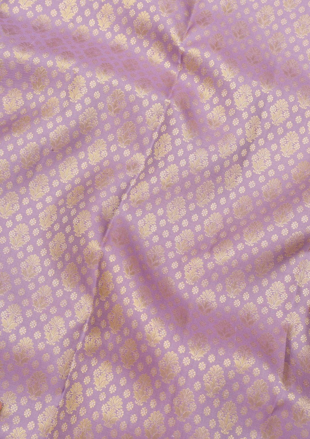 Lavender Zariwork Pure Silk Saree-Koskii