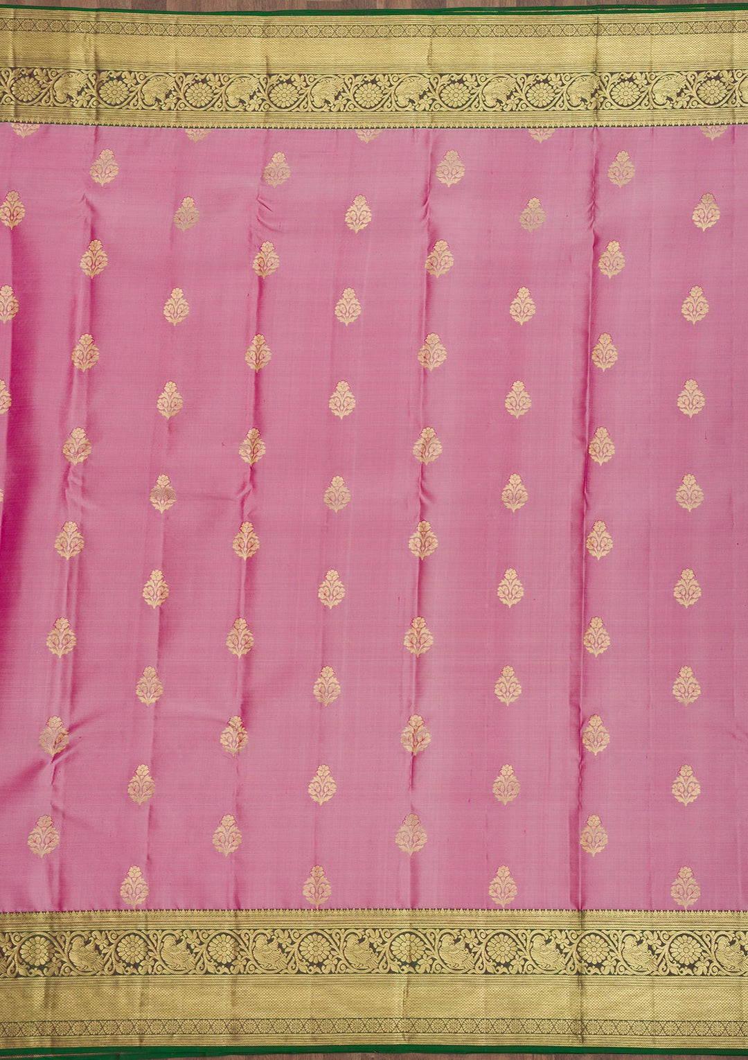 Lavender Zariwork Pure Silk Saree-Koskii