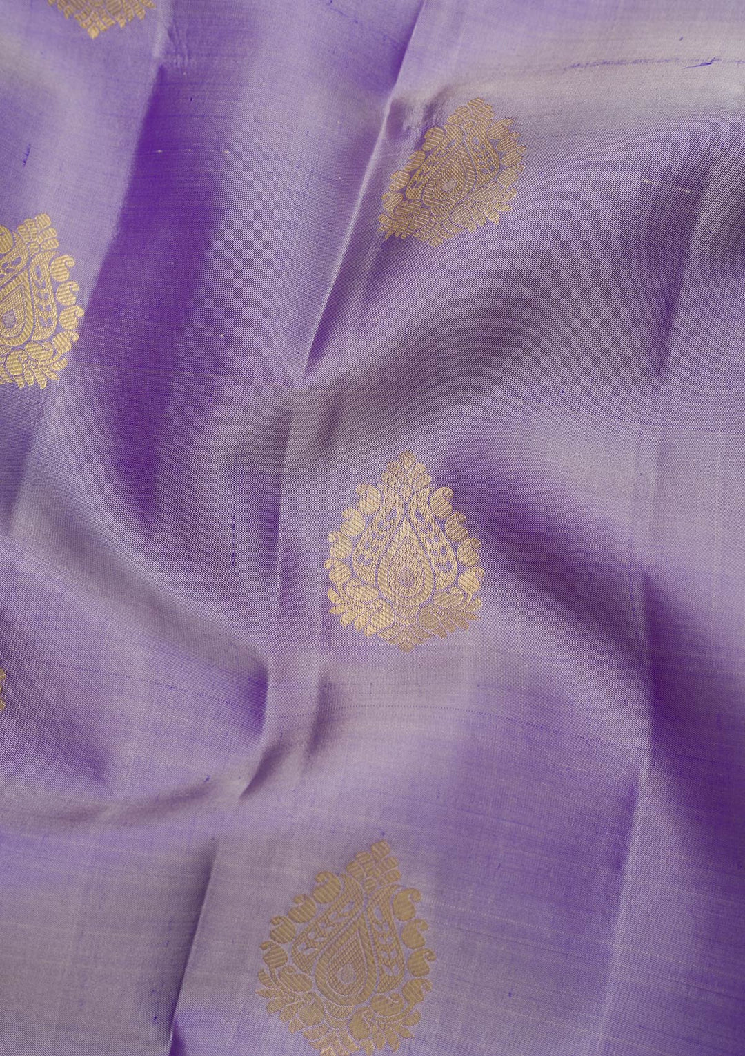 Lavender Zariwork Pure Silk Saree-Koskii