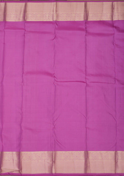 Lavender Zariwork Pure Silk Saree-Koskii