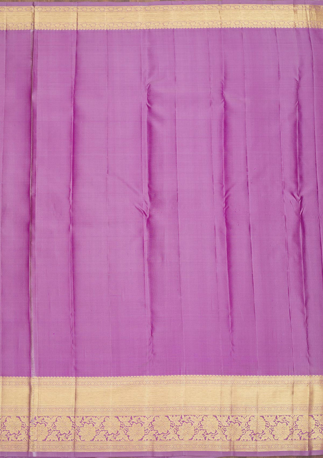 Lavender Zariwork Pure Silk Saree-Koskii