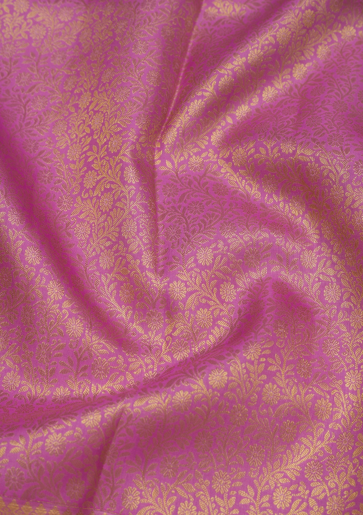 Lavender Zariwork Pure Silk Saree-Koskii