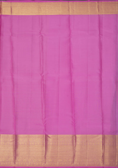 Lavender Zariwork Pure Silk Saree-Koskii