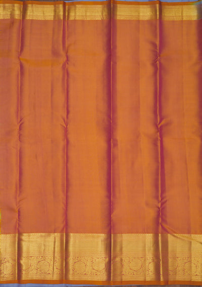 Lavender Zariwork Pure Silk Saree-Koskii