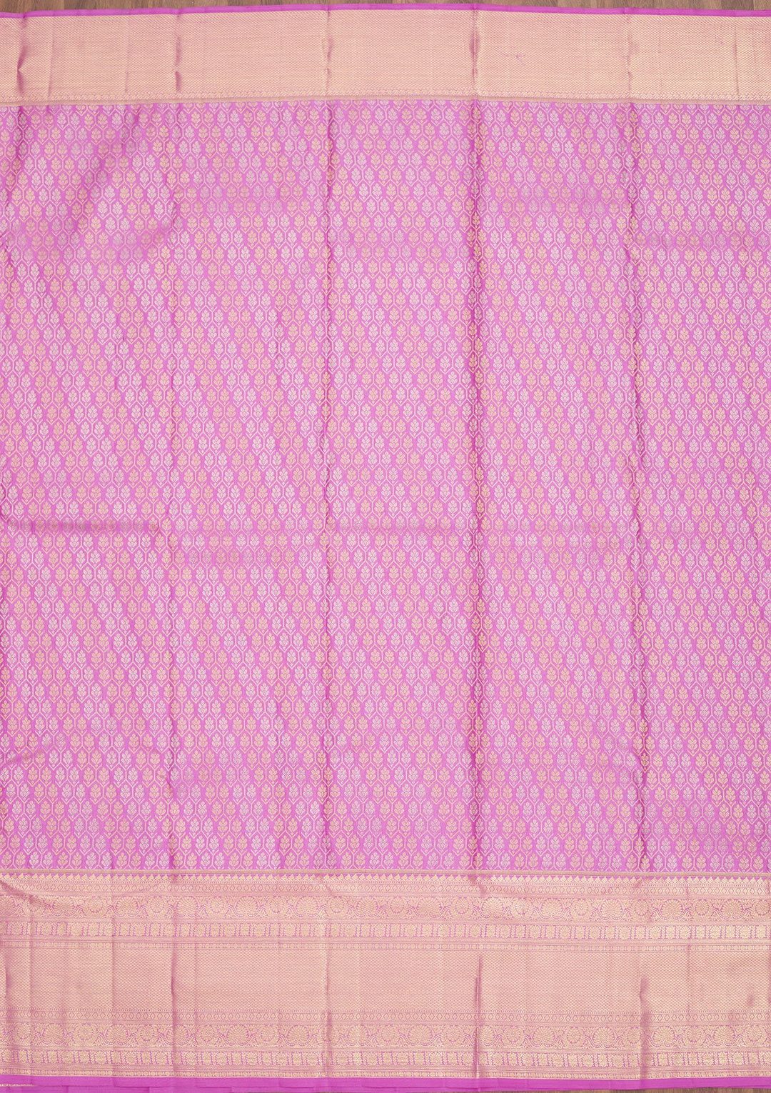 Lavender Zariwork Pure Silk Saree-Koskii