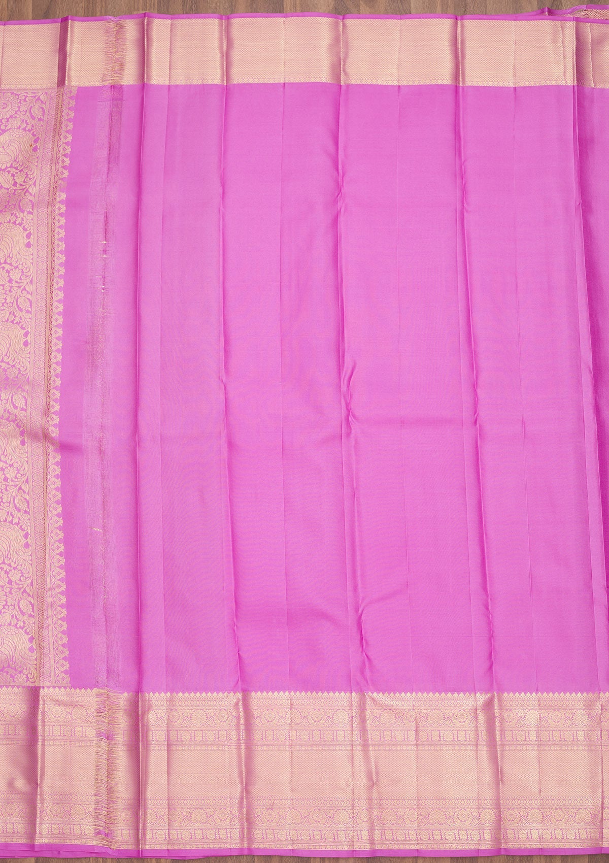 Lavender Zariwork Pure Silk Saree-Koskii