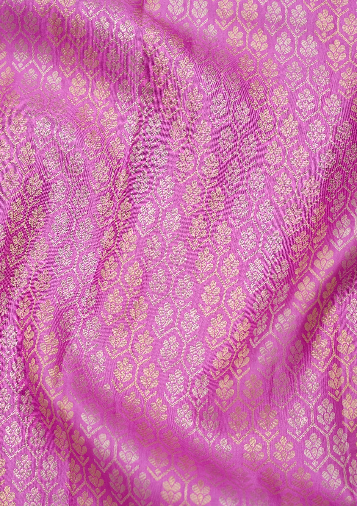 Lavender Zariwork Pure Silk Saree-Koskii