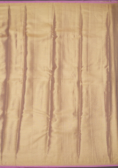 Lavender Zariwork Pure Silk Saree-Koskii