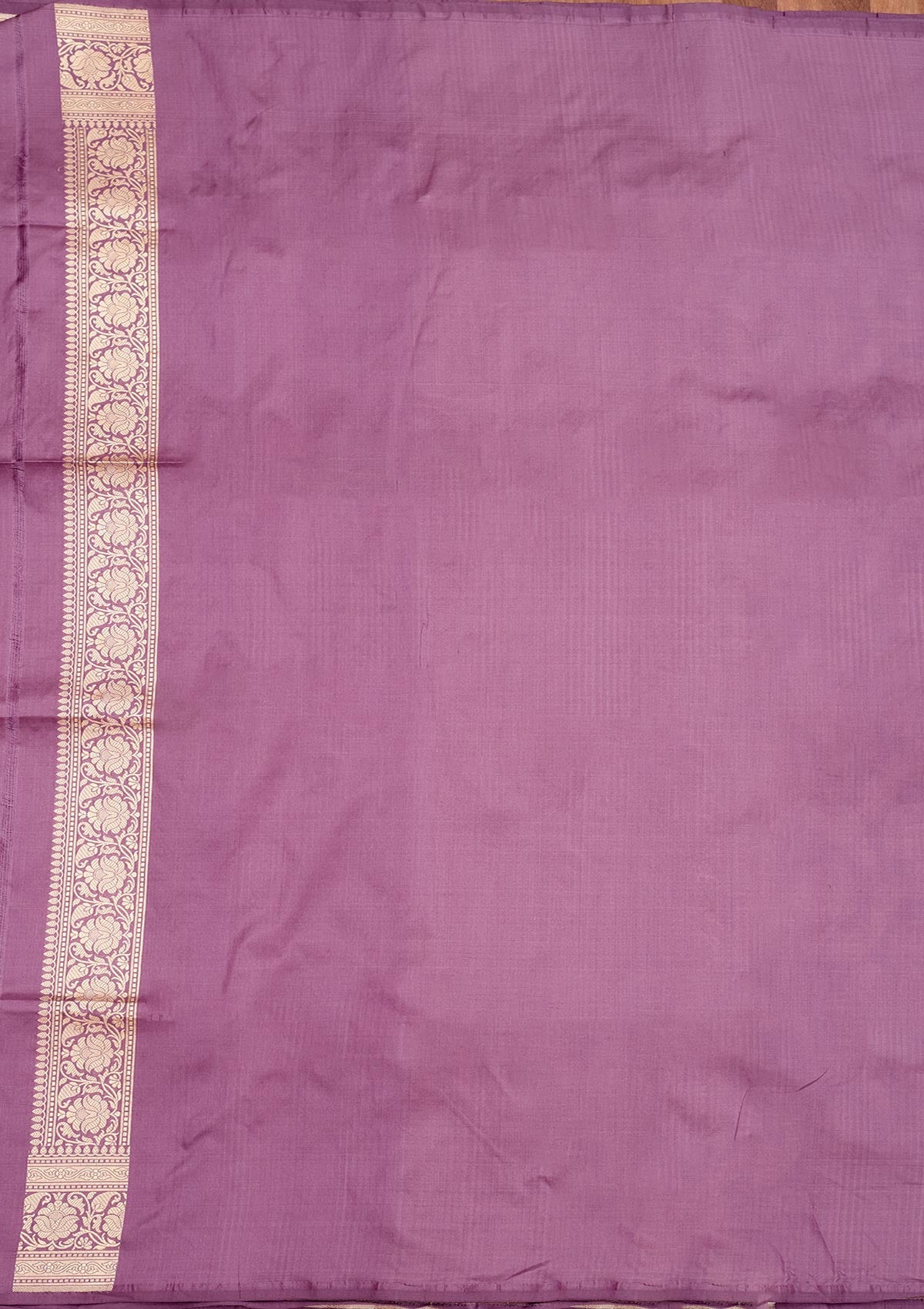 Lavender Zariwork Pure Silk Saree-Koskii