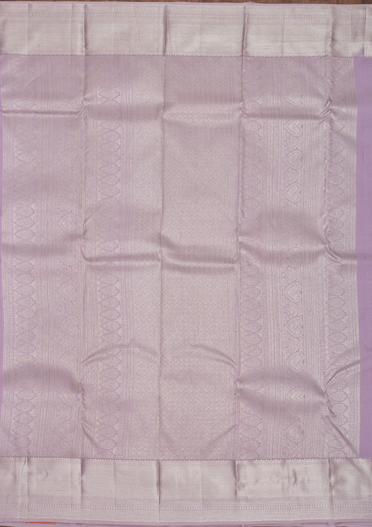 Lavender Zariwork Pure Silk Saree-Koskii