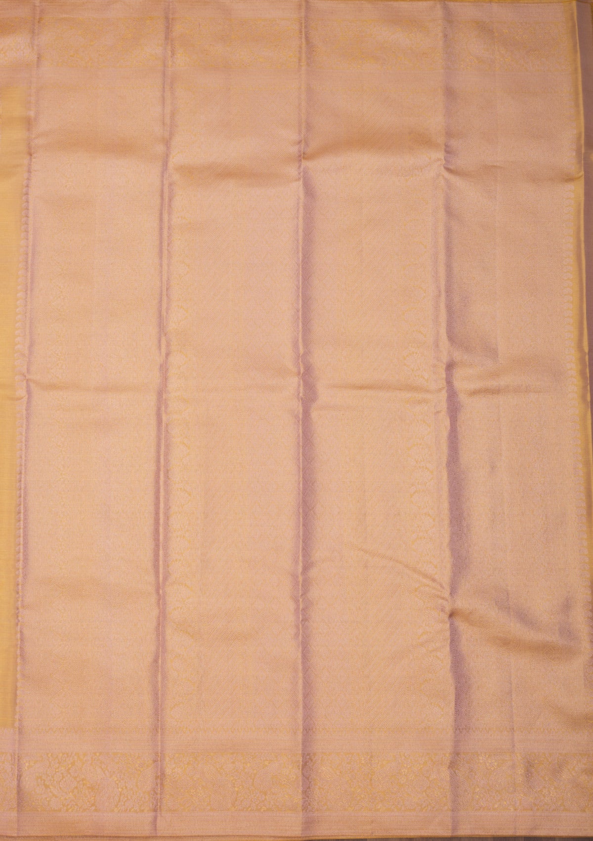 Lavender Zariwork Pure Silk Saree-Koskii