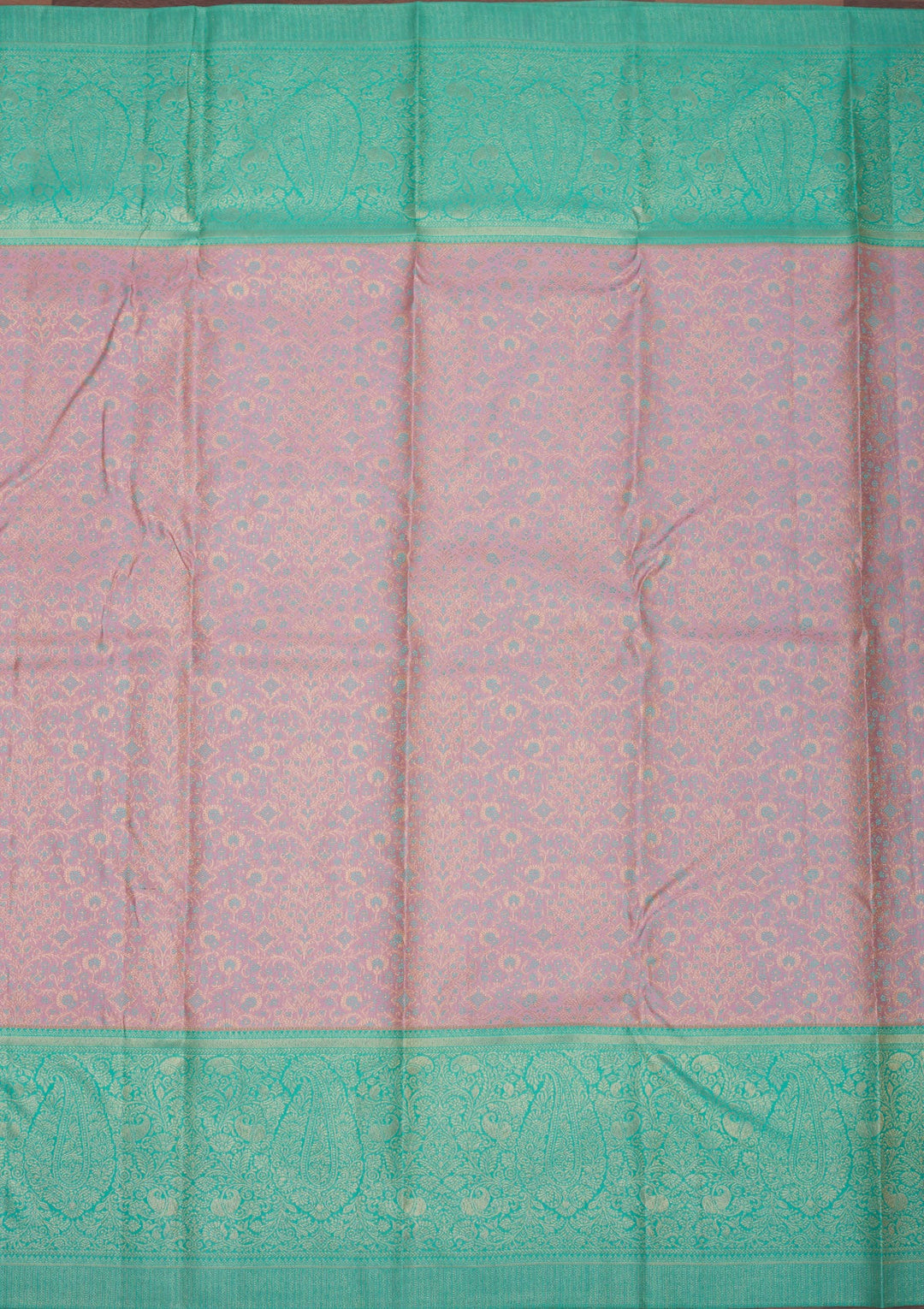 Lavender Zariwork Pure Silk Saree