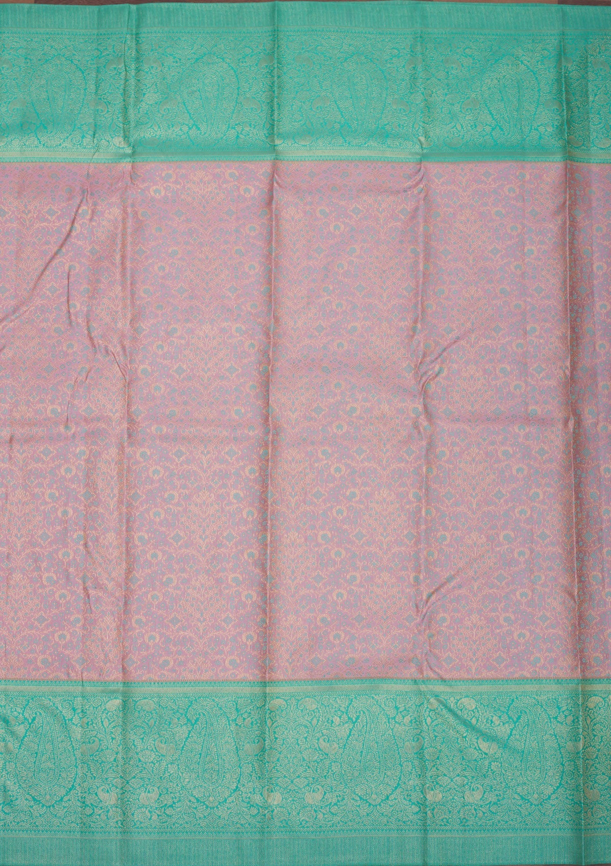 Lavender Zariwork Pure Silk Saree