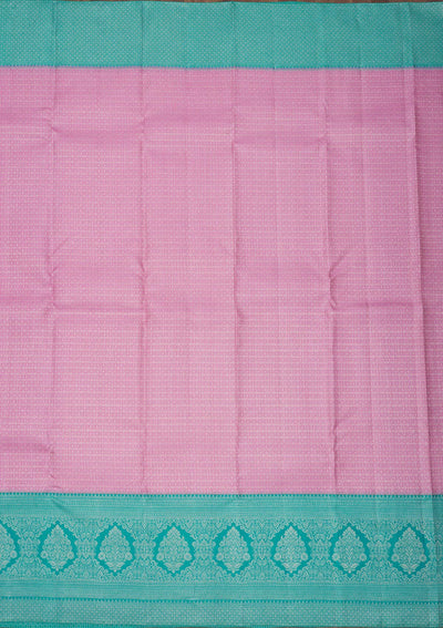 Lavender Zariwork Pure Silk Saree-Koskii