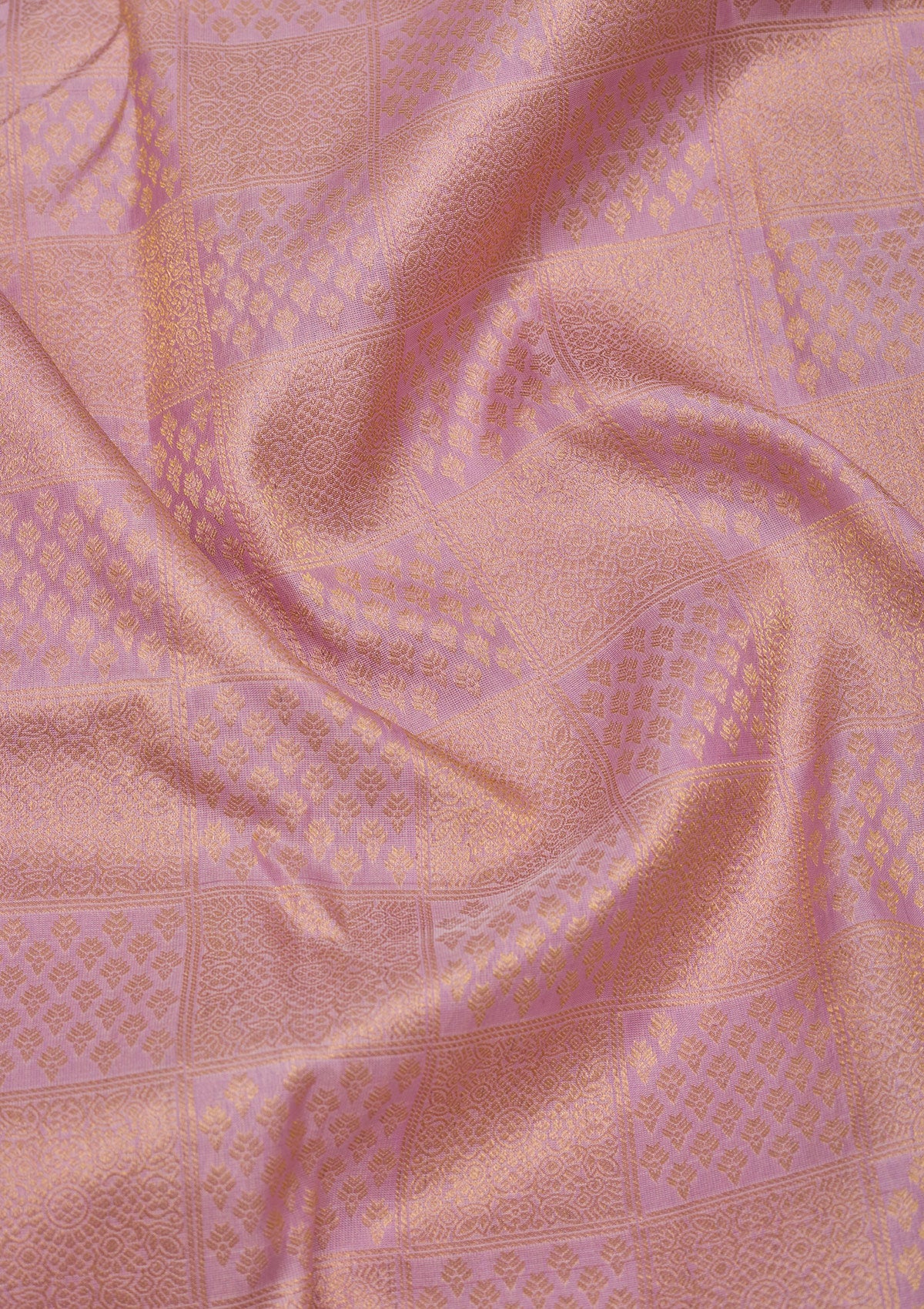 Lavender Zariwork Pure Silk Saree