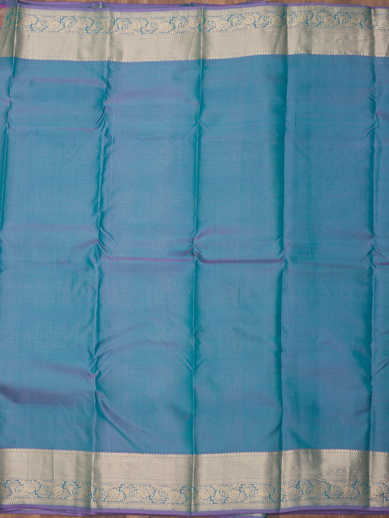 Lavender Zariwork Pure Silk Saree