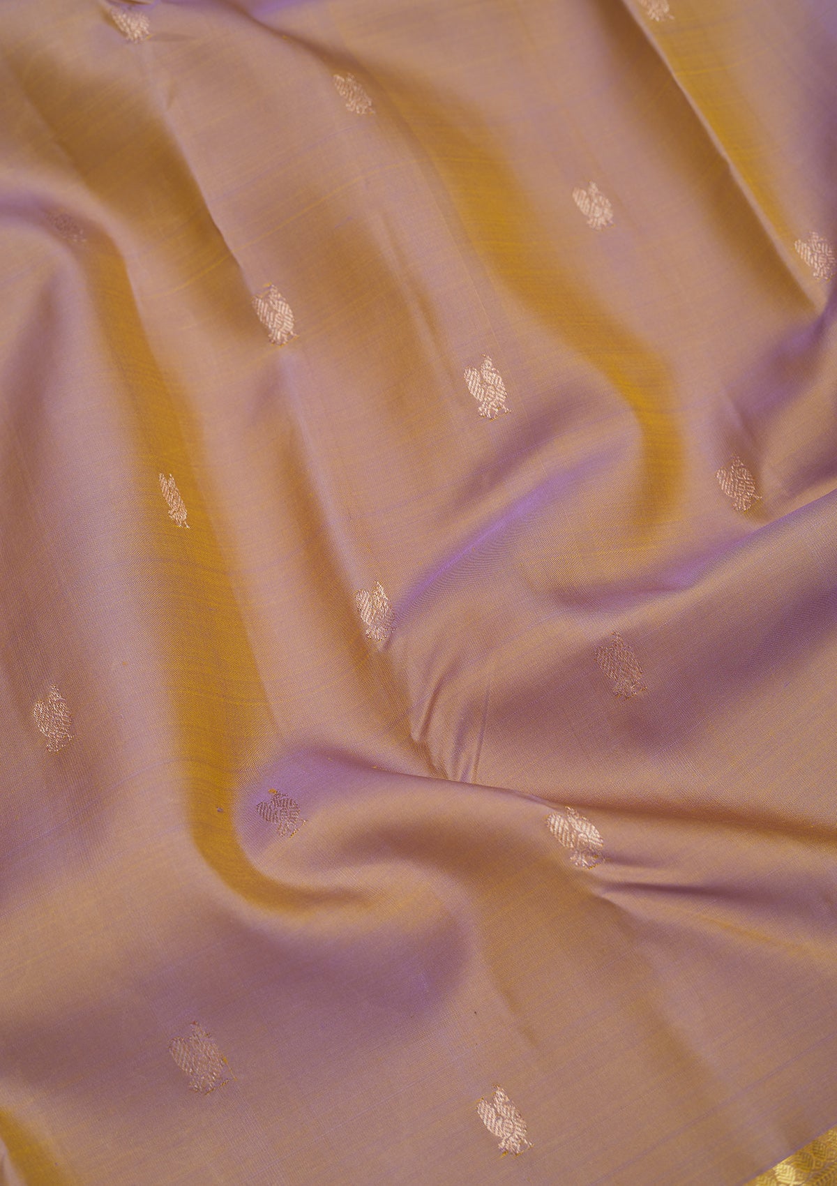 Lavender Zariwork Pure Silk Saree