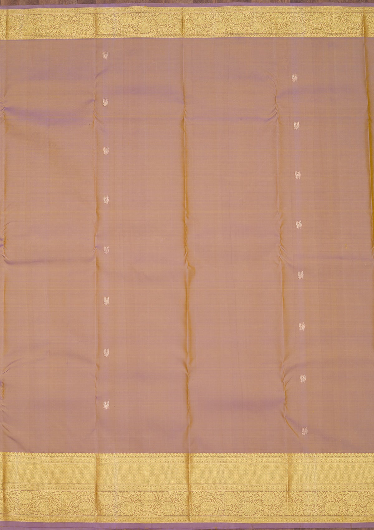 Lavender Zariwork Pure Silk Saree