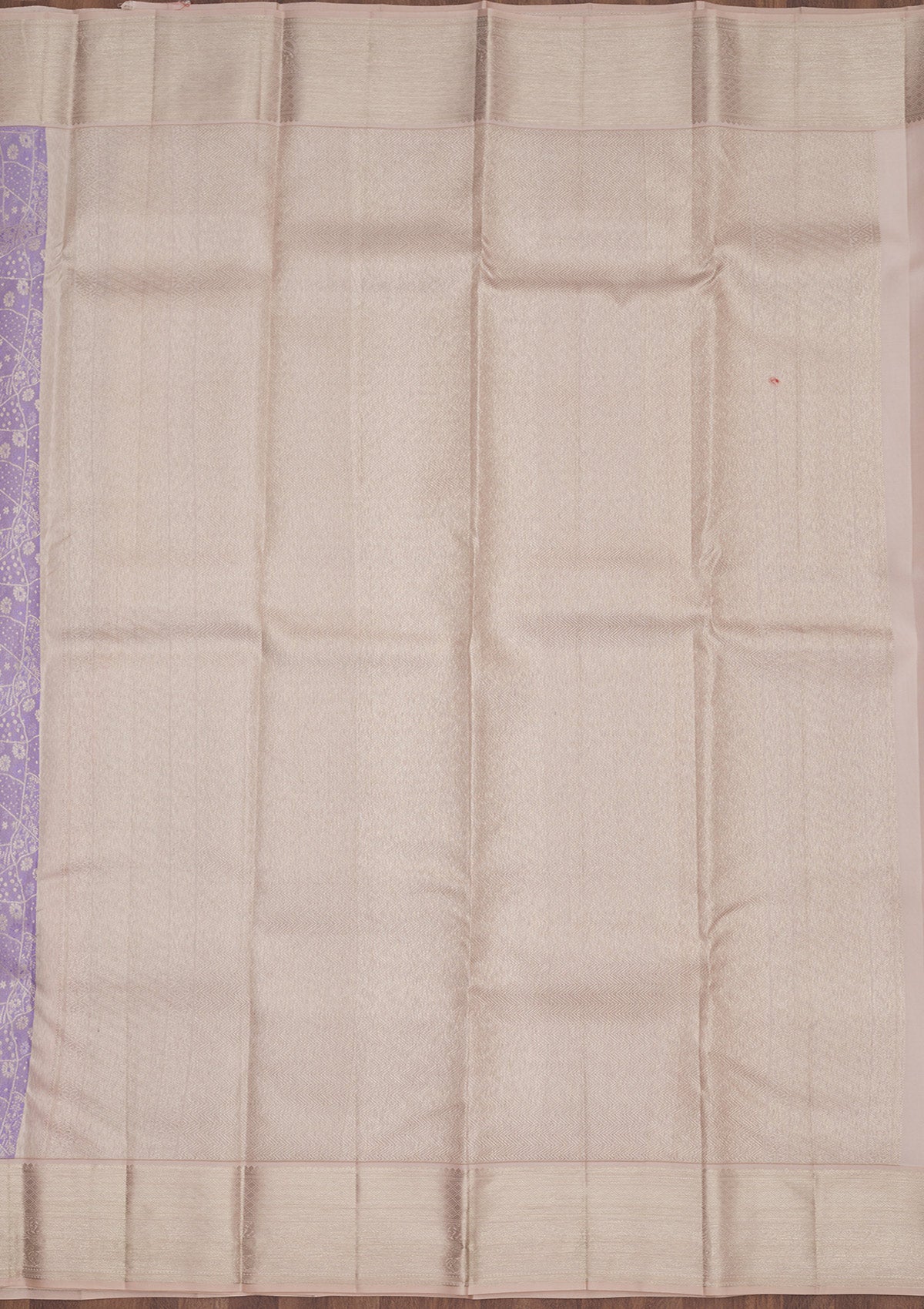 Lavender Zariwork Pure Silk Saree