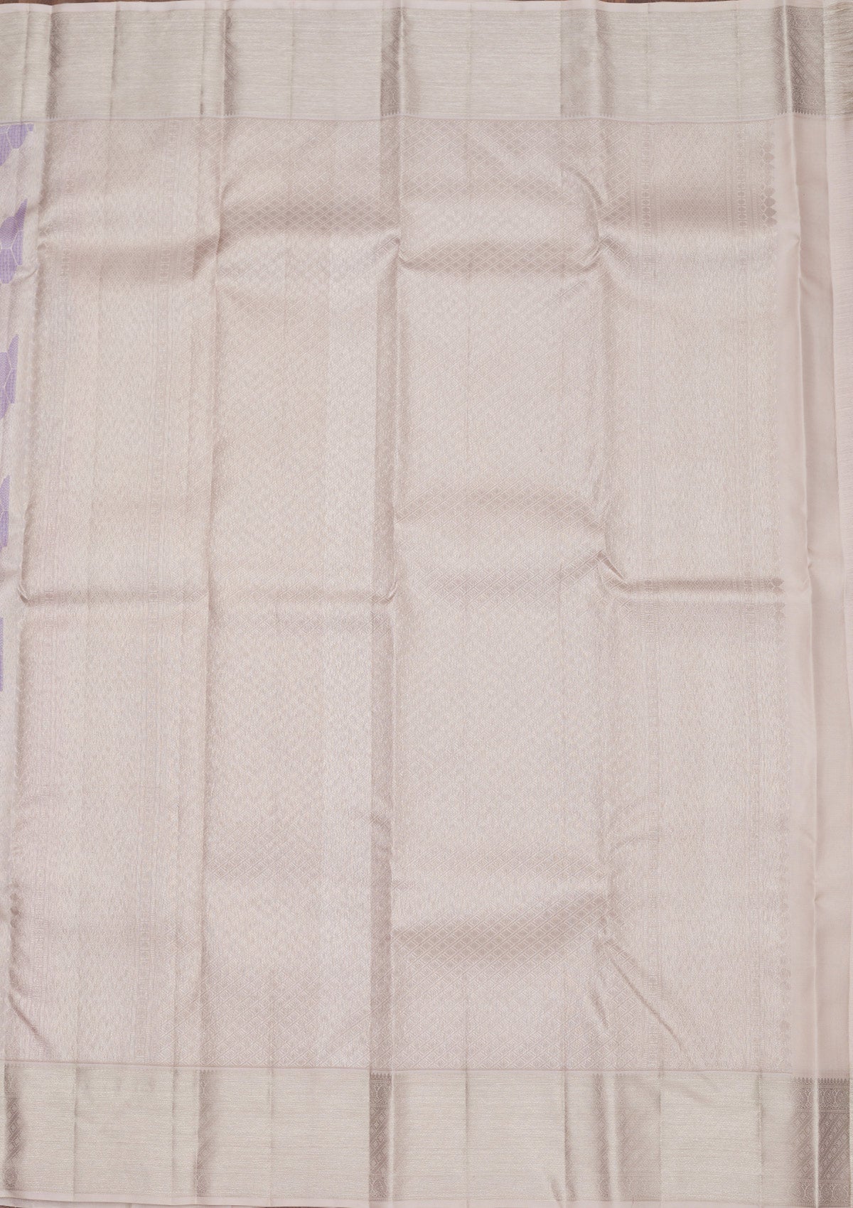 Lavender Zariwork Pure Silk Saree