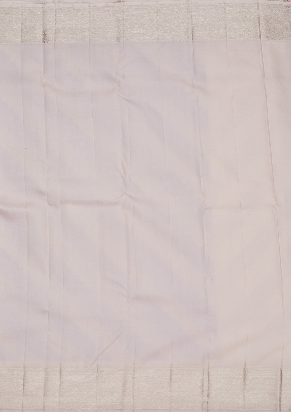 Lavender Zariwork Pure Silk Saree