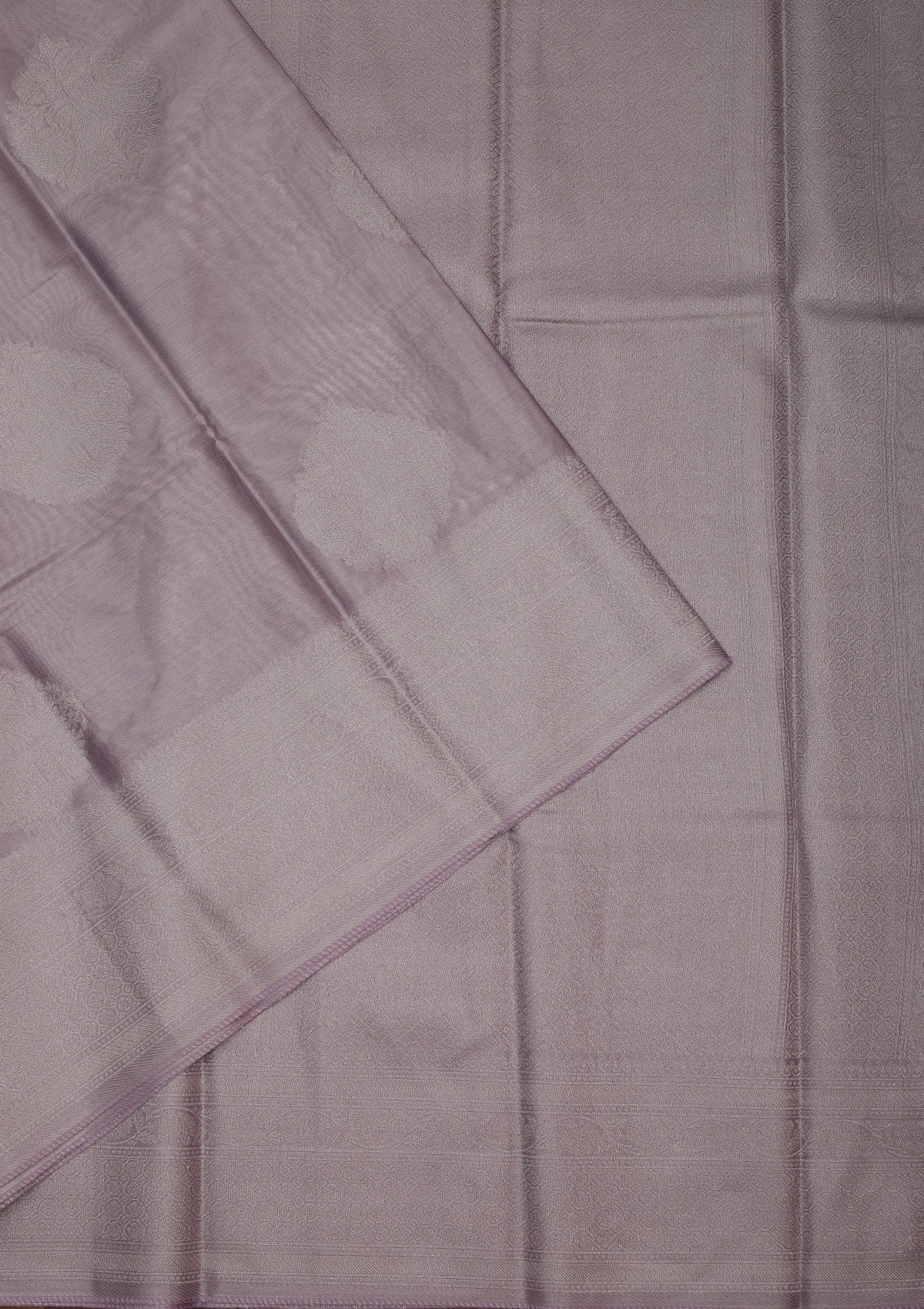 Lavender Zariwork Tissue Saree-Koskii