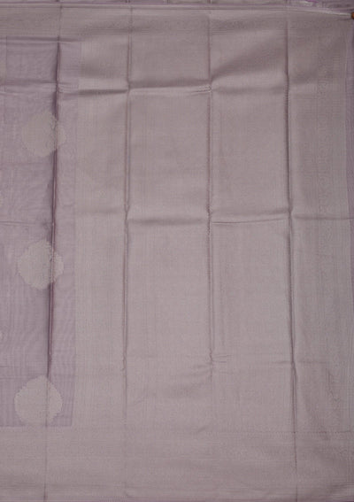 Lavender Zariwork Tissue Saree-Koskii