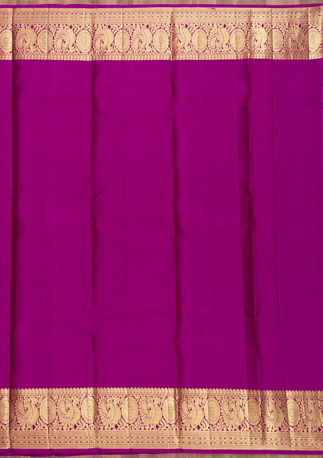 Leaf Green Zariwork Pure Silk Saree-Koskii