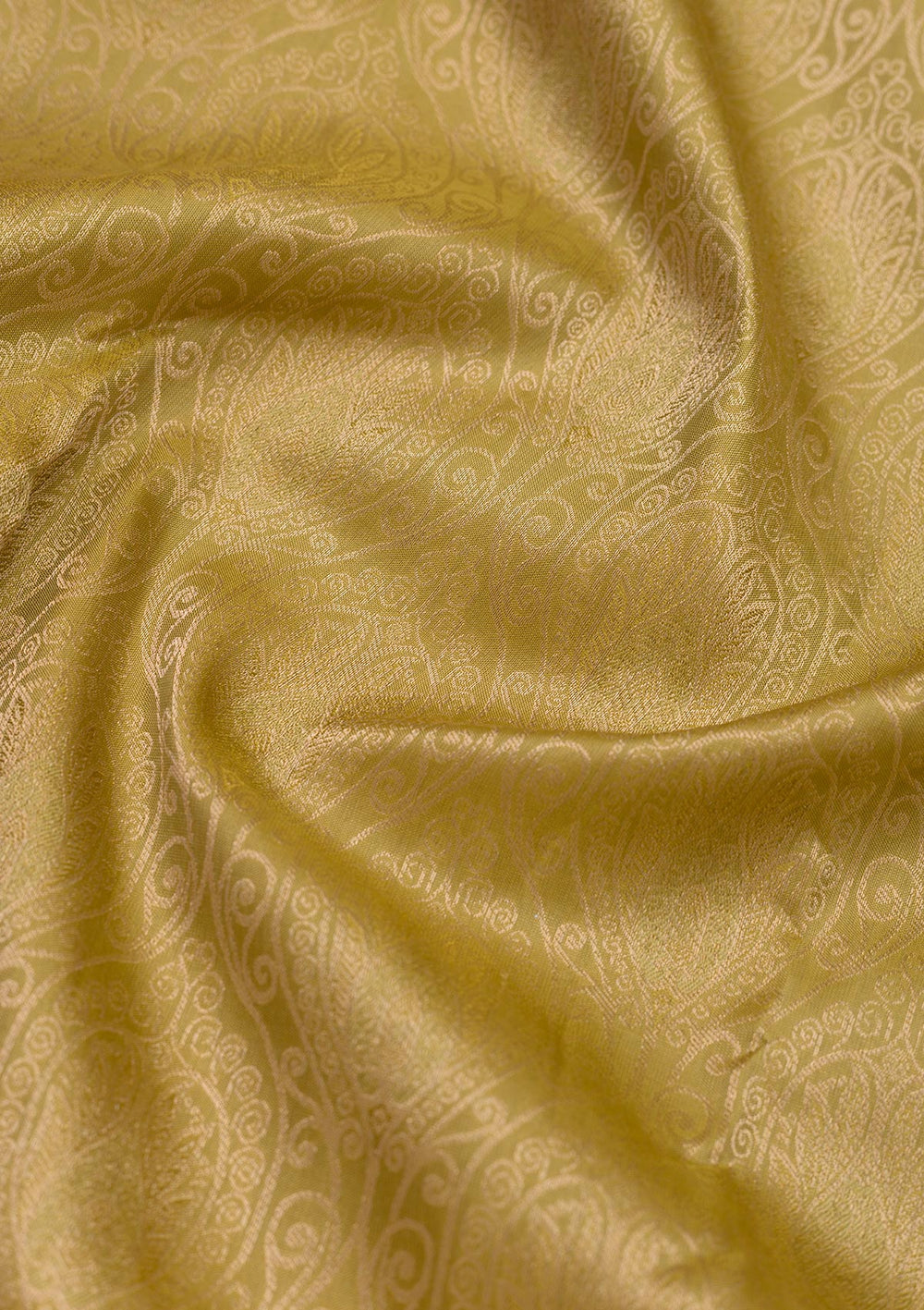 Leaf Green Zariwork Pure Silk Saree-Koskii