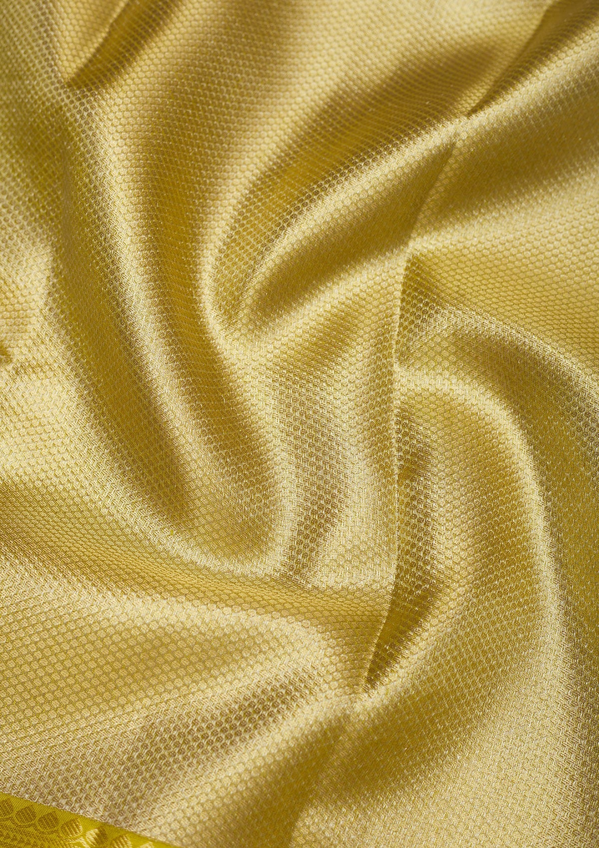 Leaf Green Zariwork Pure Silk Saree-Koskii