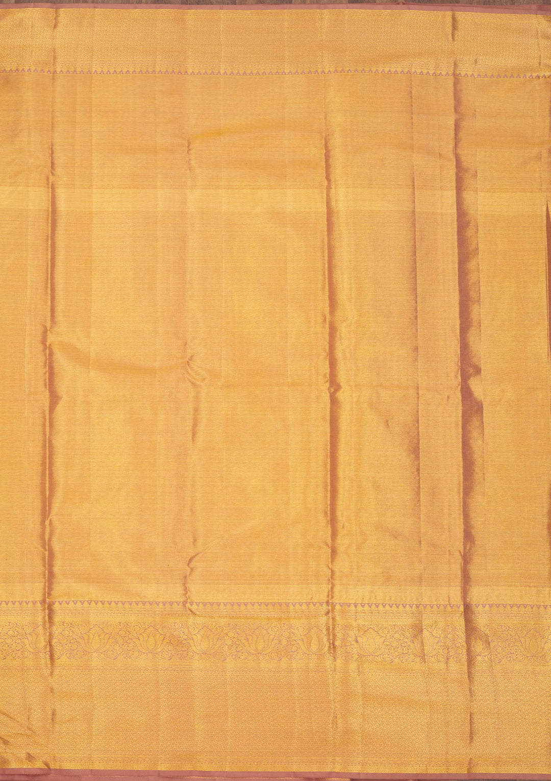 Light Brown Zariwork Pure Silk Saree-Koskii