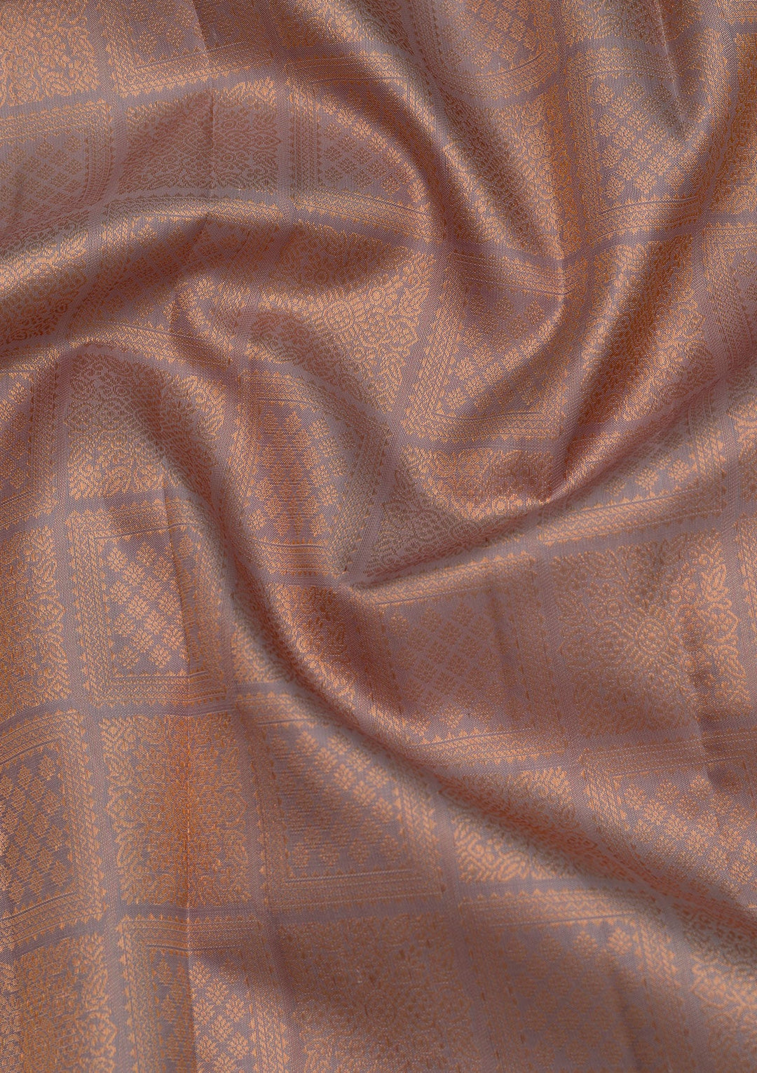 Grey Zariwork Pure Silk Saree-Koskii