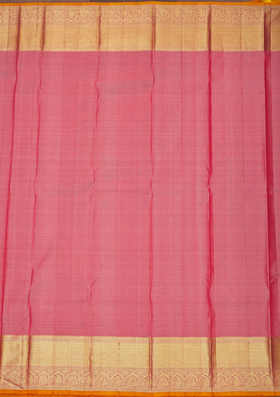 Light Brown Zariwork Pure Silk Saree-Koskii