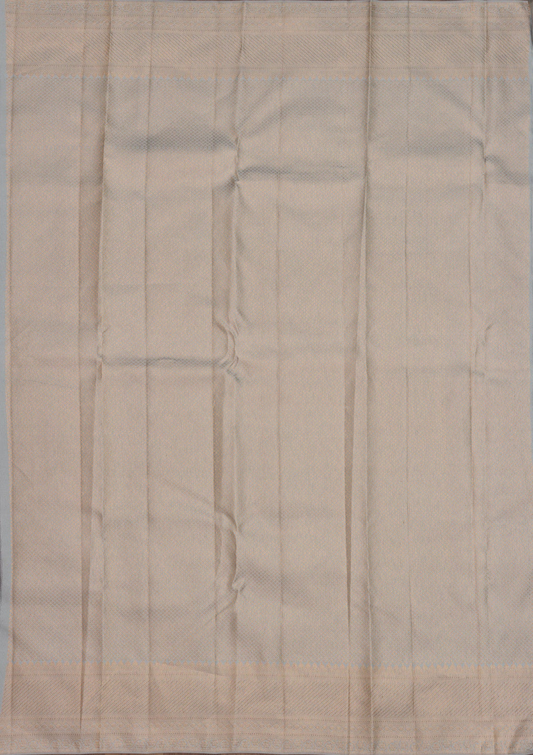 Light Grey Zariwork Pure Silk Saree-Koskii
