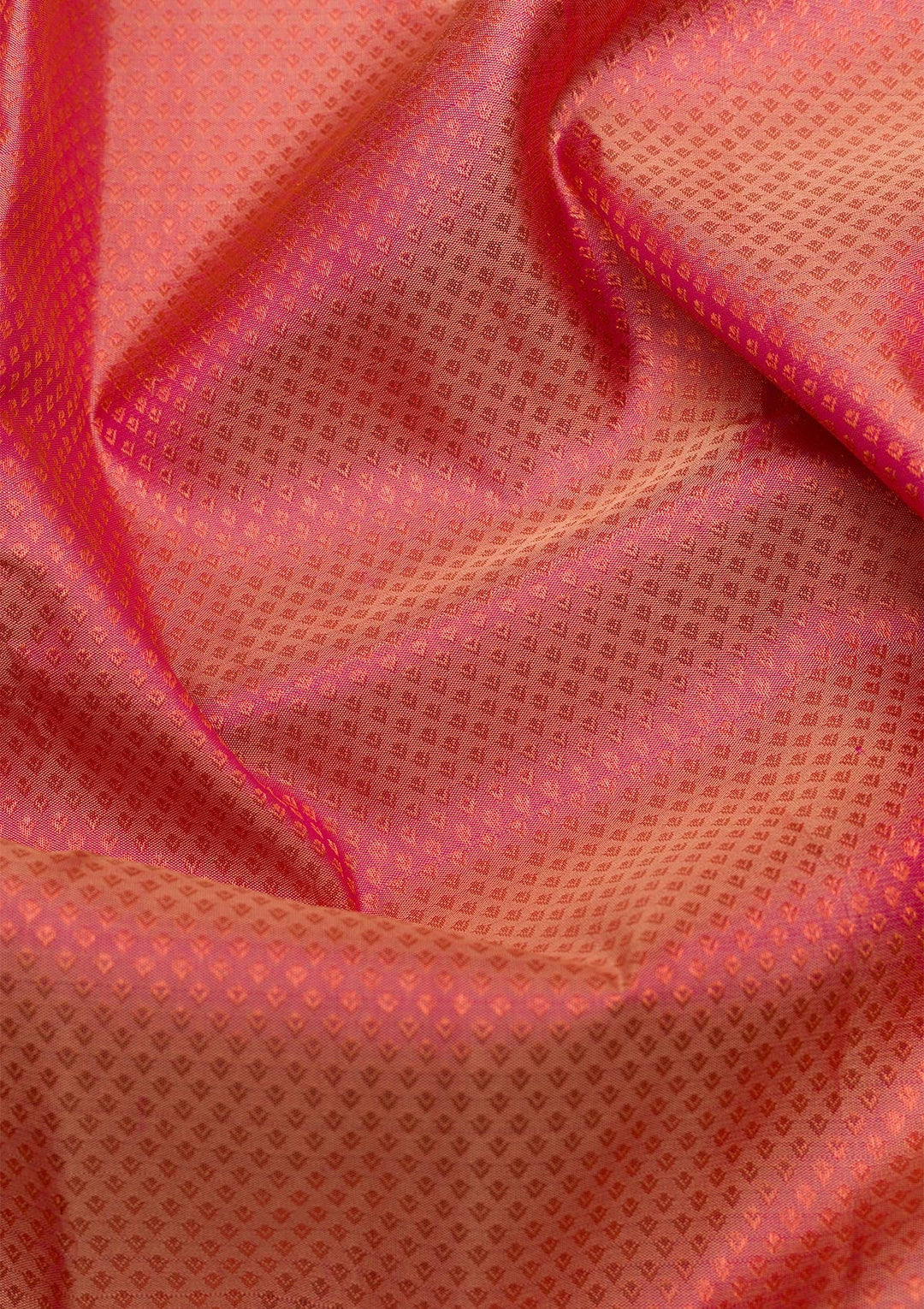 Light Peach Zariwork Pure Silk Saree-Koskii