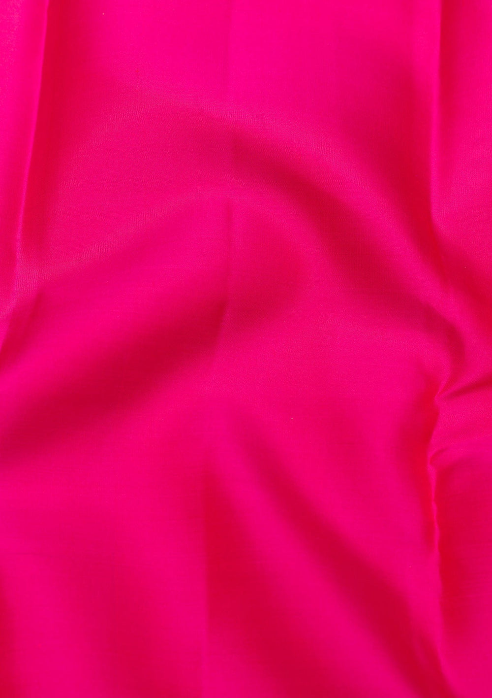 Magenta Pink Zariwork Pure Silk Saree-Koskii